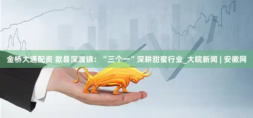 金桥大通配资 歙县深渡镇：“三个一”深耕甜蜜行业_大皖新闻 | 安徽网