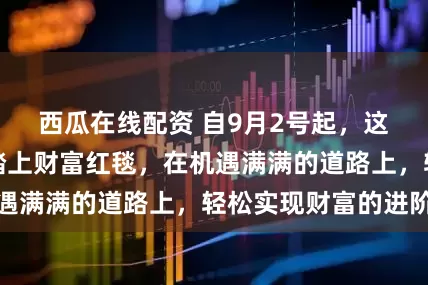 西瓜在线配资 自9月2号起，这几个生肖宛如踏上财富红毯，在机遇满满的道路上，轻松实现财富的进阶